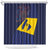 Barbados Independence Day Shower Curtain National Flag Design