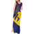 Barbados Independence Day Tank Maxi Dress National Flag Design - Wonder Print Shop