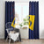 Barbados Independence Day Window Curtain National Flag Design - Wonder Print Shop