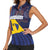 Barbados Independence Day Women Sleeveless Polo Shirt National Flag Design - Wonder Print Shop