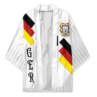 German Football Custom Kimono Retro Geometric Flag Stripe Heritage Shield Design