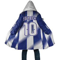 Argentinian Football Custom Cloak Fileteado Art Style Albiceleste Vertical Stripe