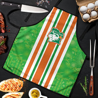 Cote d'Ivoire Apron The Elephants with African Pattern Stripes