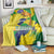 Brazil Independence Day Blanket Sete de Setembro and Golden Lion Tamarin