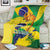 Brazil Independence Day Blanket Sete de Setembro and Golden Lion Tamarin