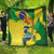 Brazil Independence Day Quilt Sete de Setembro and Golden Lion Tamarin