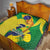 Brazil Independence Day Quilt Sete de Setembro and Golden Lion Tamarin