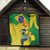 Brazil Independence Day Quilt Sete de Setembro and Golden Lion Tamarin