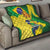 Brazil Independence Day Quilt Sete de Setembro and Golden Lion Tamarin