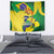 Brazil Independence Day Tapestry Sete de Setembro and Golden Lion Tamarin