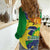 Brazil Independence Day Women Casual Shirt Sete de Setembro and Golden Lion Tamarin