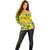 Custom Brazil Football Champion 2024 Off Shoulder Sweater - Wonder Print Shop