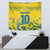 Custom Brazil Football Champion 2024 Tapestry