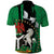 Nigeria Independence Day Polo Shirt National Seal with Peace Dove African Pattern