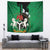 Nigeria Independence Day Tapestry National Seal with Peace Dove African Pattern