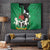 Nigeria Independence Day Tapestry National Seal with Peace Dove African Pattern