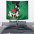 Nigeria Independence Day Tapestry National Seal with Peace Dove African Pattern