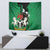 Nigeria Independence Day Tapestry National Seal with Peace Dove African Pattern