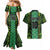 Custom Nigeria Football Champion 2024 Couples Matching Mermaid Dress and Hawaiian Shirt - Wonder Print Shop