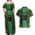 Custom Nigeria Football Champion 2024 Couples Matching Off Shoulder Maxi Dress and Hawaiian Shirt - Wonder Print Shop