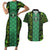 Custom Nigeria Football Champion 2024 Couples Matching Short Sleeve Bodycon Dress and Hawaiian Shirt - Wonder Print Shop