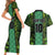 Custom Nigeria Football Champion 2024 Couples Matching Short Sleeve Bodycon Dress and Hawaiian Shirt - Wonder Print Shop