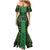 Custom Nigeria Football Champion 2024 Family Matching Mermaid Dress and Hawaiian Shirt - Wonder Print Shop