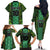 Custom Nigeria Football Champion 2024 Family Matching Off The Shoulder Long Sleeve Dress and Hawaiian Shirt - Wonder Print Shop