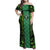 Custom Nigeria Football Champion 2024 Family Matching Off Shoulder Maxi Dress and Hawaiian Shirt - Wonder Print Shop