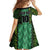 Custom Nigeria Football Champion 2024 Family Matching Short Sleeve Bodycon Dress and Hawaiian Shirt - Wonder Print Shop