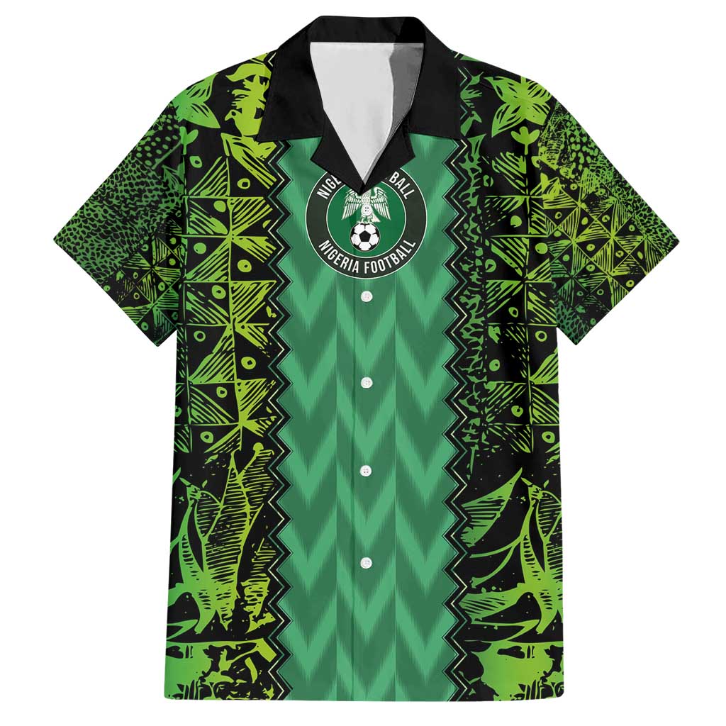 Custom Nigeria Football Champion 2024 Hawaiian Shirt - Wonder Print Shop