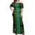 Custom Nigeria Football Champion 2024 Off Shoulder Maxi Dress - Wonder Print Shop