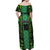 Custom Nigeria Football Champion 2024 Off Shoulder Maxi Dress - Wonder Print Shop