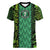 Custom Nigeria Football Champion 2024 Women V-Neck T-Shirt - Wonder Print Shop