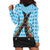 German Christmas Hoodie Dress Lederhosen Weihnachten Style with Bavaria Pattern