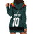 Custom German Christmas Hoodie Dress German Football Jersey mix Santa Suit Style