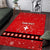 Personalized Swiss Christmas - Designed in Santa Suit Area Rug - Wonder Print Shop