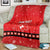 Personalized Swiss Christmas - Designed in Santa Suit Blanket