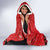 Personalized Swiss Christmas - Designed in Santa Suit Hooded Blanket