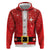 Personalized Swiss Christmas - Designed in Santa Suit Hoodie - Wonder Print Shop