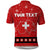 Personalized Swiss Christmas - Designed in Santa Suit Polo Shirt - Wonder Print Shop