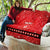 Personalized Swiss Christmas - Designed in Santa Suit Quilt