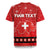 Personalized Swiss Christmas - Designed in Santa Suit Rugby Jersey