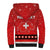 Personalized Swiss Christmas - Designed in Santa Suit Sherpa Hoodie