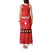 Personalized Swiss Christmas - Designed in Santa Suit Tank Maxi Dress