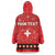 Personalized Swiss Christmas - Designed in Santa Suit Wearable Blanket Hoodie