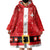 Personalized Swiss Christmas - Designed in Santa Suit Wearable Blanket Hoodie