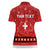 Personalized Swiss Christmas - Designed in Santa Suit Women Polo Shirt