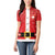 Personalized Swiss Christmas - Designed in Santa Suit Women Polo Shirt