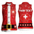 Personalized Swiss Christmas - Designed in Santa Suit Women Sleeveless Polo Shirt